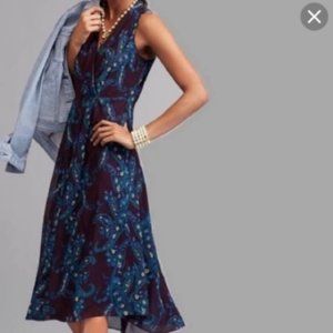 Cabi Paisley Floral Treasure Dress 3461 Size 8